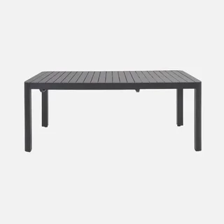 Table de jardin extensible Lunea aluminium 6-10 personnes