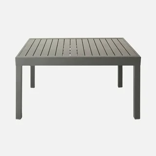 Table extensible jardin aluminium 8 personnes Elora terrasse extérieur