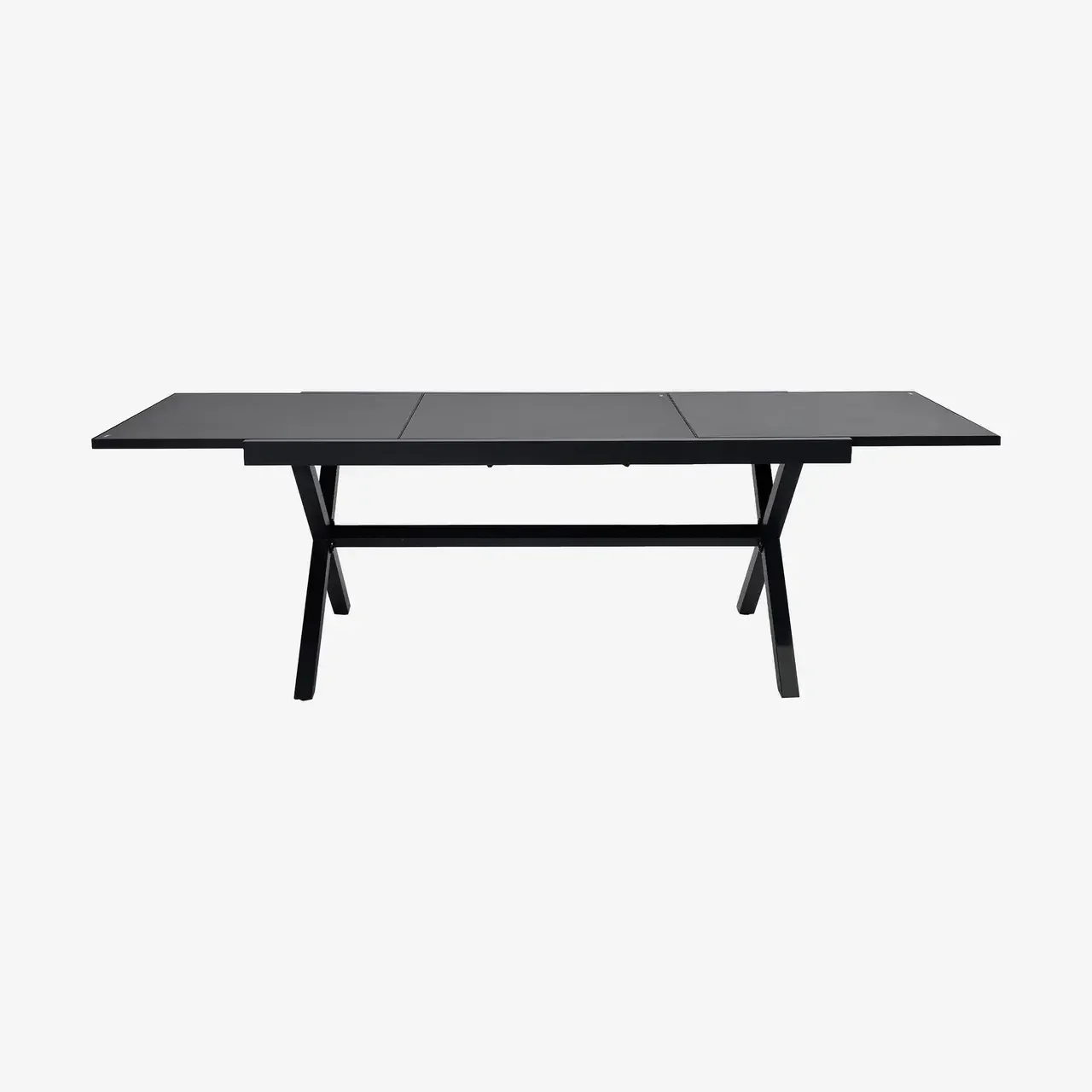 Table extensible jardin aluminium 8 personnes Ventura moderne