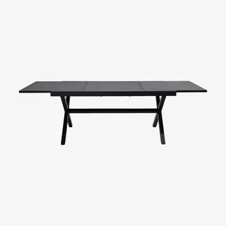 Table extensible jardin aluminium 8 personnes Ventura moderne