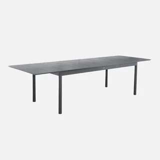 Table extensible jardin aluminium 8 personnes Charleston anthracite