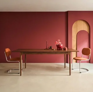 Table extensible Elena 6-8 personnes hévéa massif et frêne