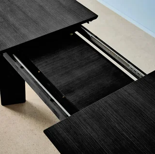 Mesa jantar extensível madeira maciça hevea carvalho 6-8 pessoas Albane