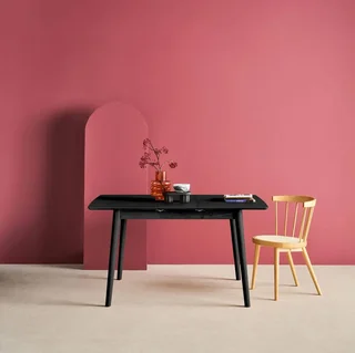 Table extensible Lina hévéa chêne 4-6 personnes