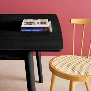 Table extensible Lina hévéa chêne 4-6 personnes
