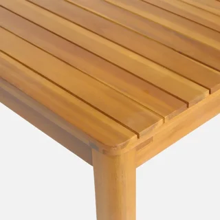 Table jardin acacia 10 personnes Senora 200 cm bois massif
