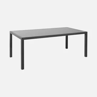 Table de jardin aluminium 8 places Capua moderne empilable