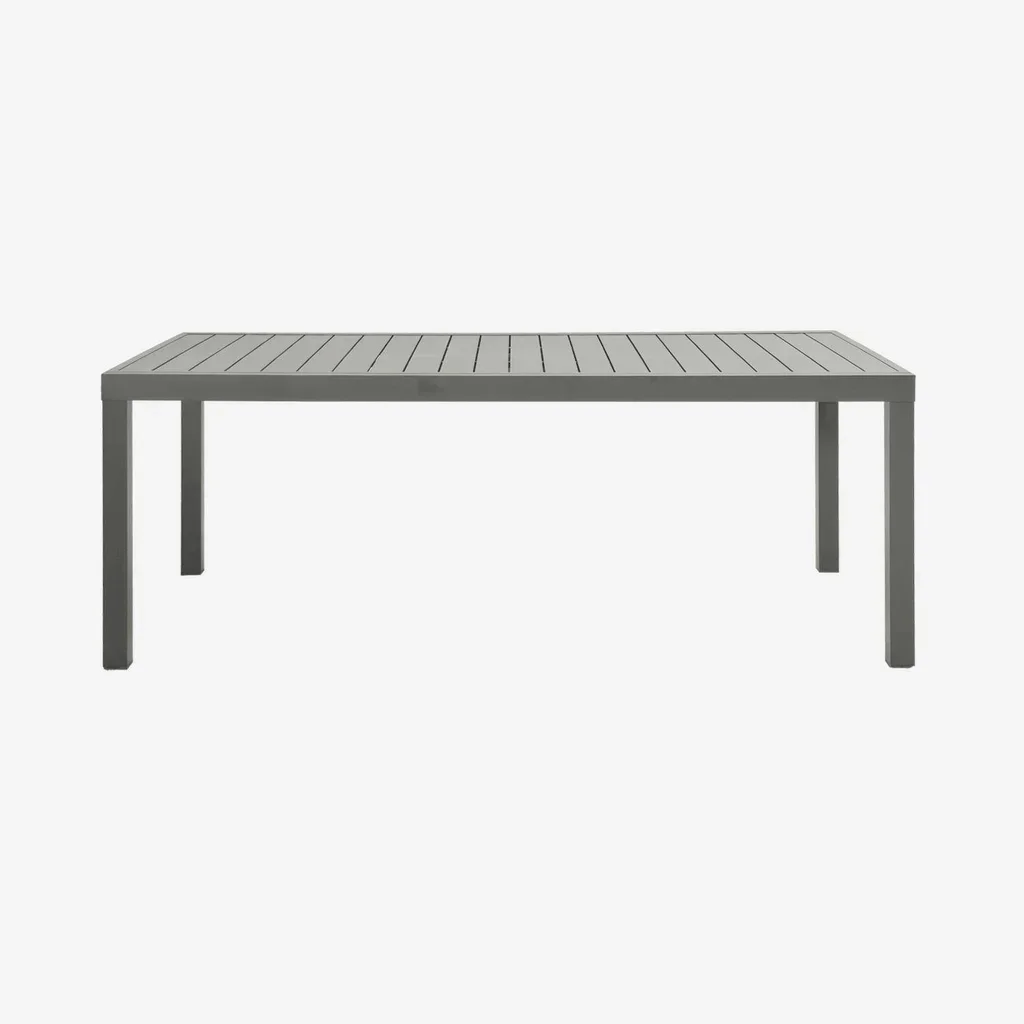 Table de jardin extensible aluminium Elora 10-12 personnes