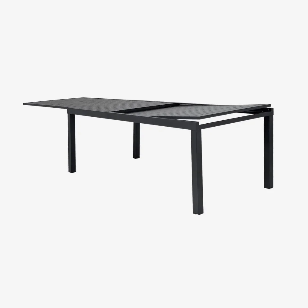Table de jardin extensible aluminium Elora 10-12 personnes