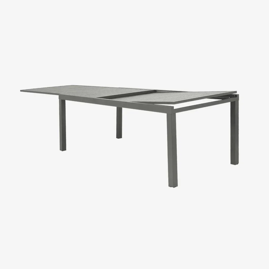 Table de jardin extensible aluminium Elora 10-12 personnes