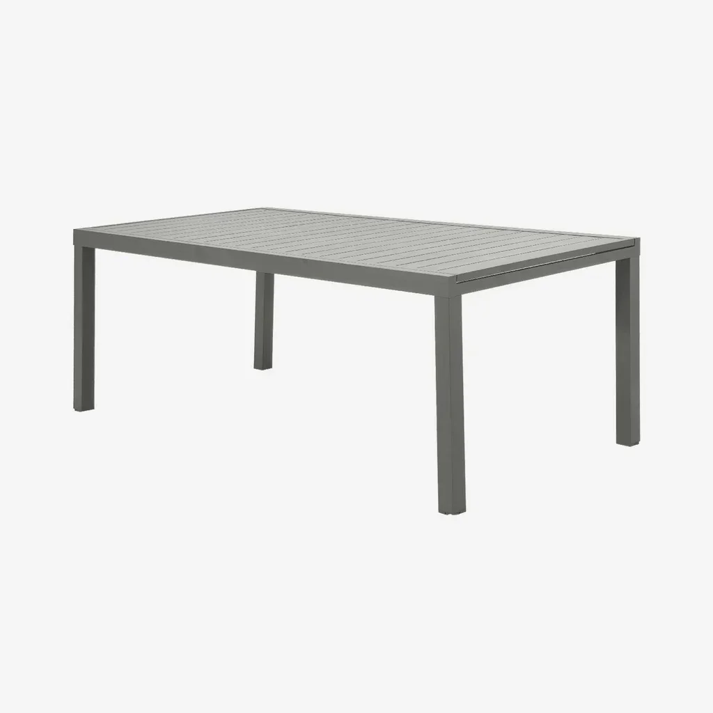Table de jardin extensible aluminium Elora 10-12 personnes