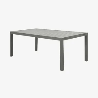 Table de jardin extensible aluminium Elora 10-12 personnes