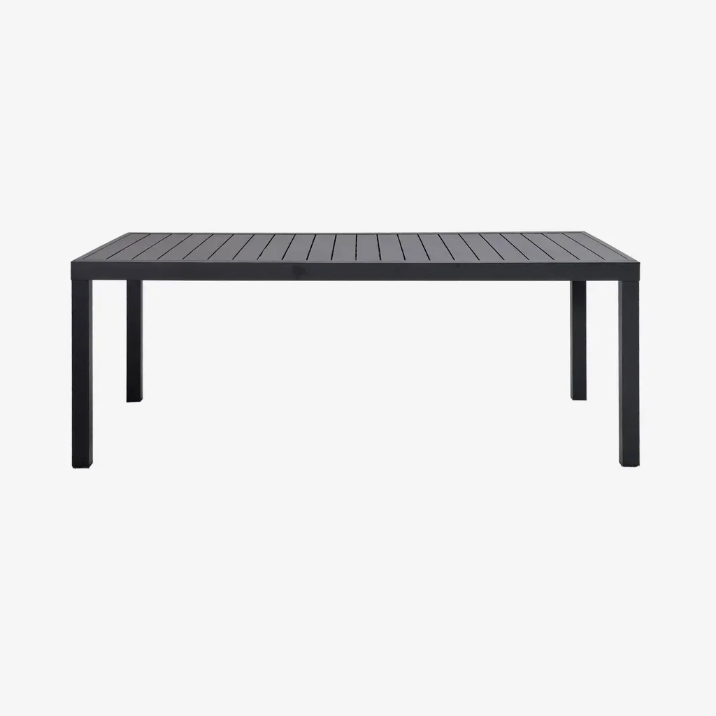 Table de jardin extensible aluminium Elora 10-12 personnes