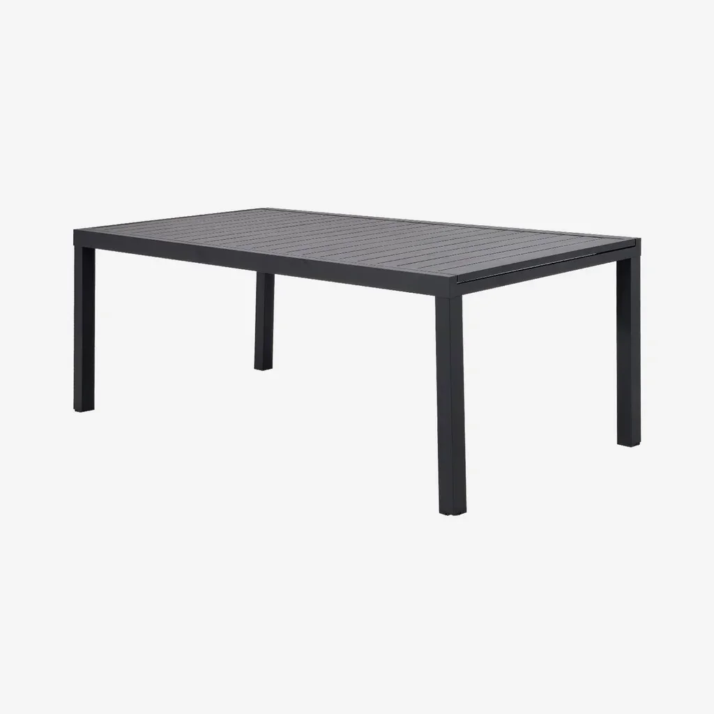 Table de jardin extensible aluminium Elora 10-12 personnes