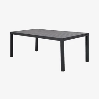 Table de jardin extensible aluminium Elora 10-12 personnes