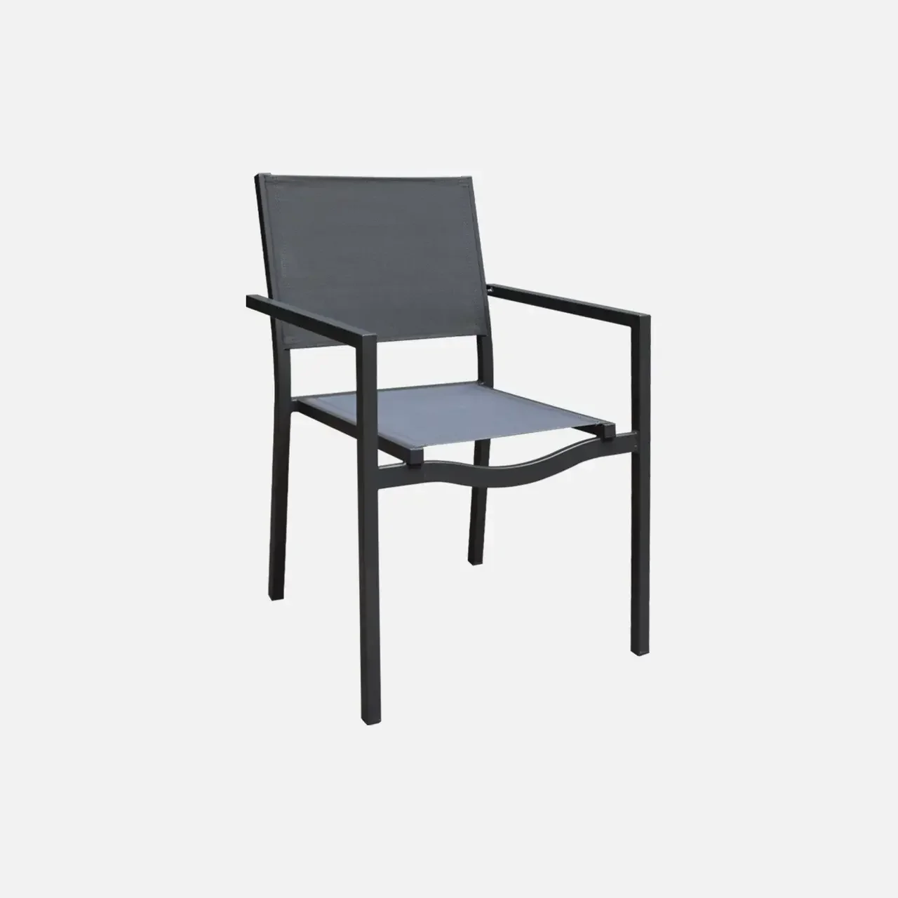 Ausziehbarer Gartentisch Aluminium 8 Sitze Nashville Holzeffekt