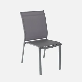 Table de jardin extensible aluminium 8 places Soria avec chaises Buffalo