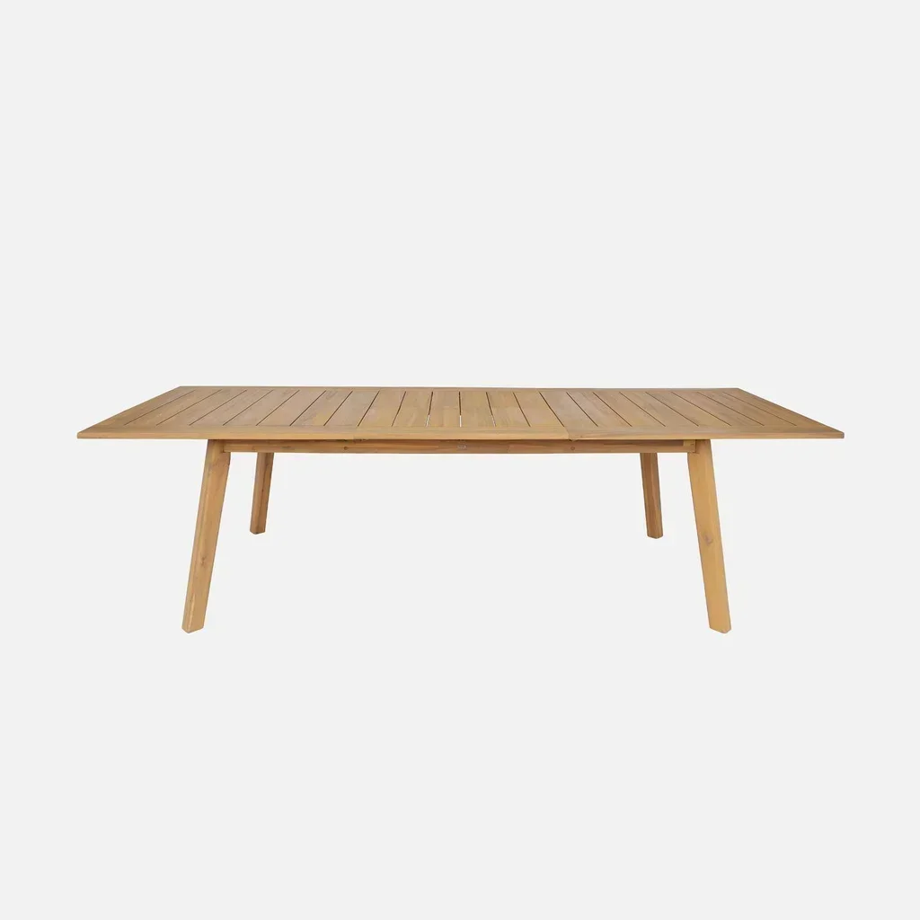Table de jardin extensible bois acacia 10 personnes Palena