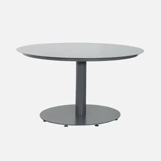 Tavolo da giardino rotondo alluminio 6 posti Oreva terrazza esterno
