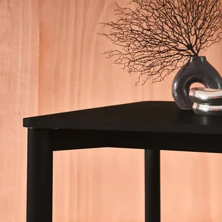 Table à manger rectangulaire hévéa massif 6 personnes chêne naturel