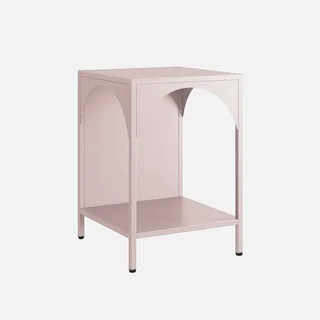 Table de nuit industrielle métal loft design minimaliste