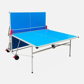 Table ping pong extérieure pliable avec raquettes et balles - Set complet premium