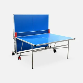 Table ping pong extérieur premium pliable avec raquettes balles housse protection