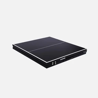 Table de ping pong intérieure pliable médium avec 2 raquettes et 3 balles