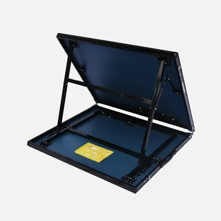 Table de ping pong intérieure pliable médium avec 2 raquettes et 3 balles
