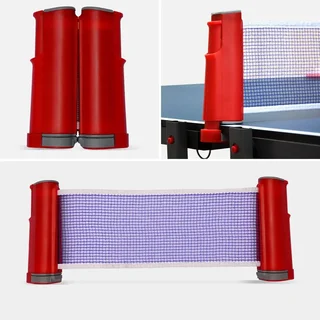 Table de ping-pong pliable intérieur avec 4 raquettes et 6 balles