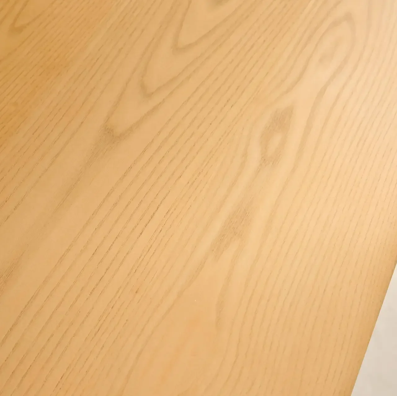 Elena Dining Table 8 Seater Solid Hevea Wood Ash 200 cm