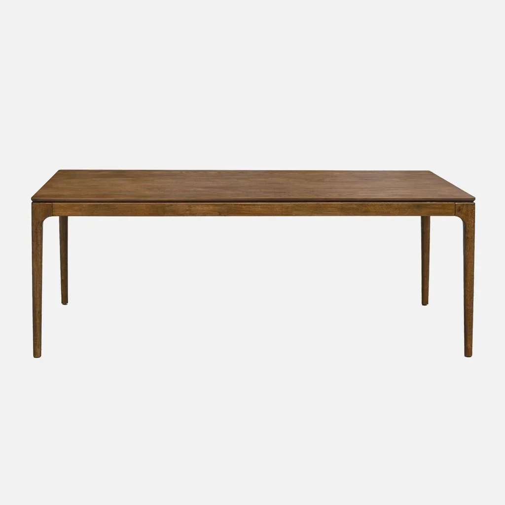 Dining table Elena solid wood hevea ash 8 seater 200cm