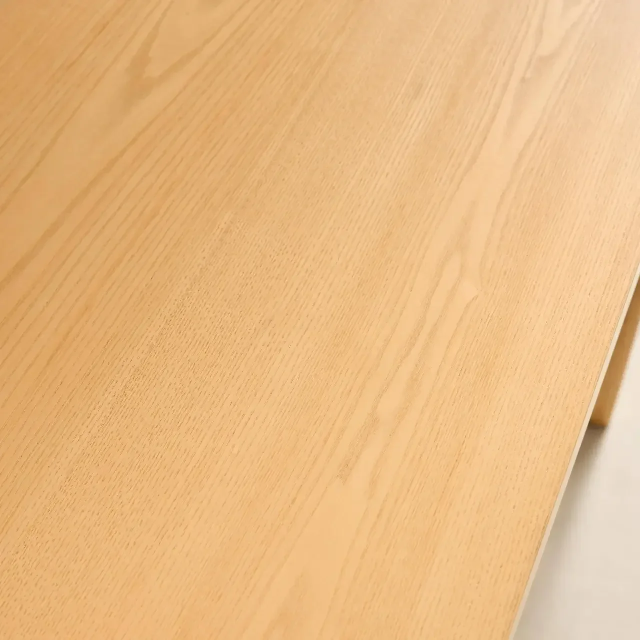 Table à manger Elena 160 cm bois massif hévéa frêne 6 personnes