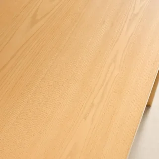 Table à manger Elena 160 cm bois massif hévéa frêne 6 personnes