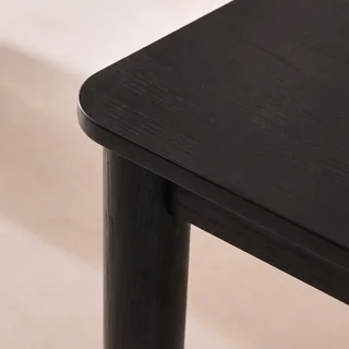 Table rectangulaire rallonge hévéa chêne 6-10 personnes Solene