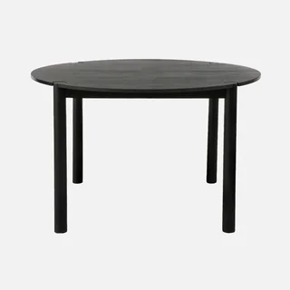 Table ronde bois hévéa 4 personnes Clémence pieds design