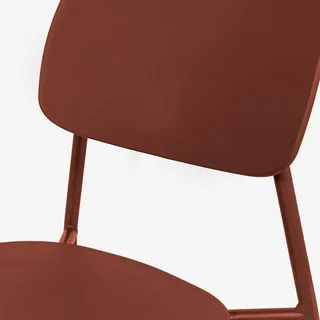 Conjunto mesa redonda bistró y 2 sillas de acero para balcón