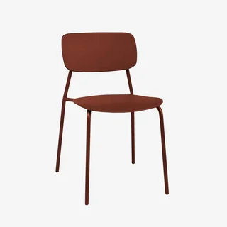 Conjunto mesa redonda bistró y 2 sillas de acero para balcón