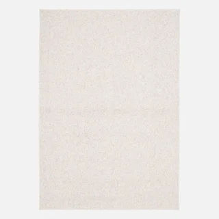 Tapis bouclette intérieur chiné couleur crème élégant et doux