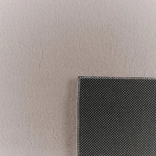 Grey Solid Indoor Rug Oscaria Ultra-Soft Non-Slip Machine Washable
