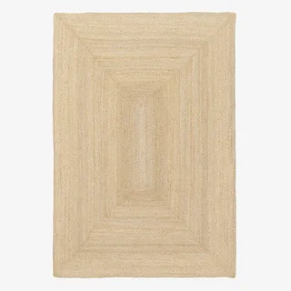 Tapis jute naturel Padma écologique résistant intérieur bohème