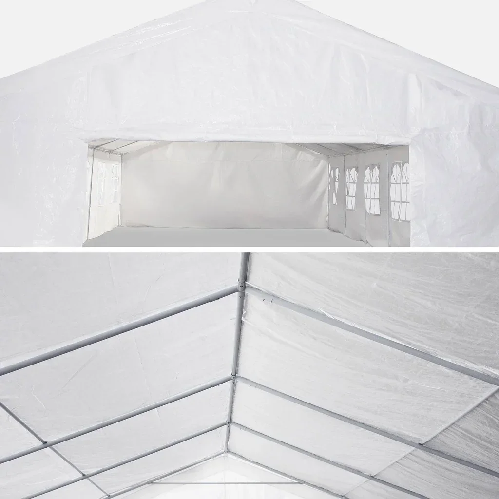 Tente réception 6x12 mètres - chapiteau événementiel Lutecia 72m²