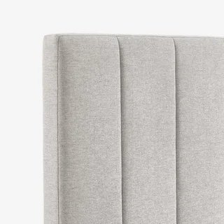 COLE 170 cm Gepolstertes Kopfteil - Dunkelgrauer Polyester Stoff, Zeitgenössisches Design