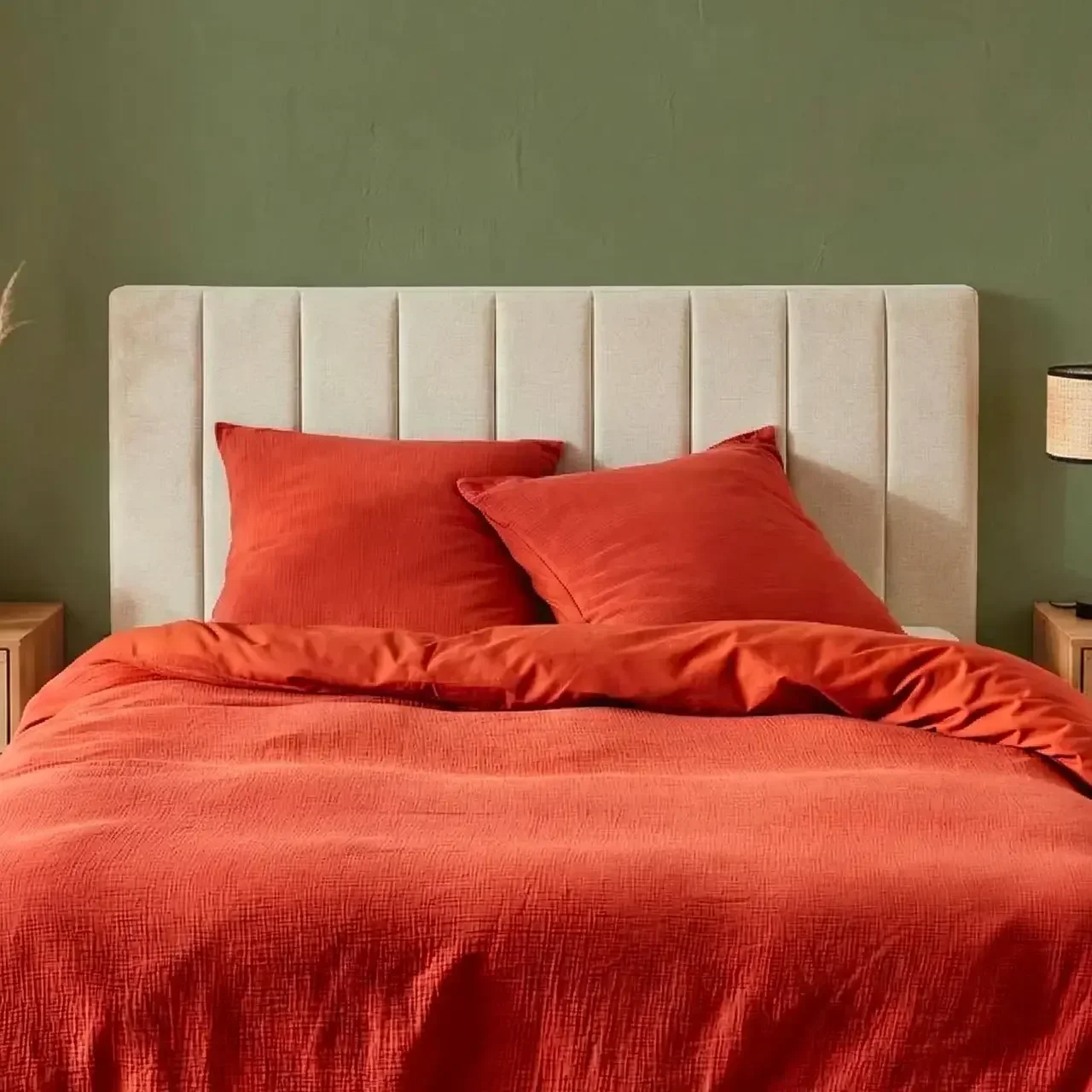 Tête de lit capitonnée Cole 170 cm tissu épuré design contemporain