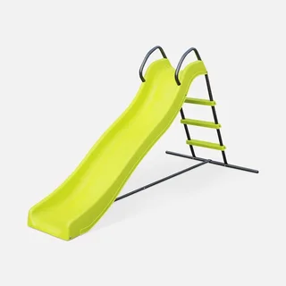 2 Wave Slide 175 cm Green Outdoor Kids Ages 3-7