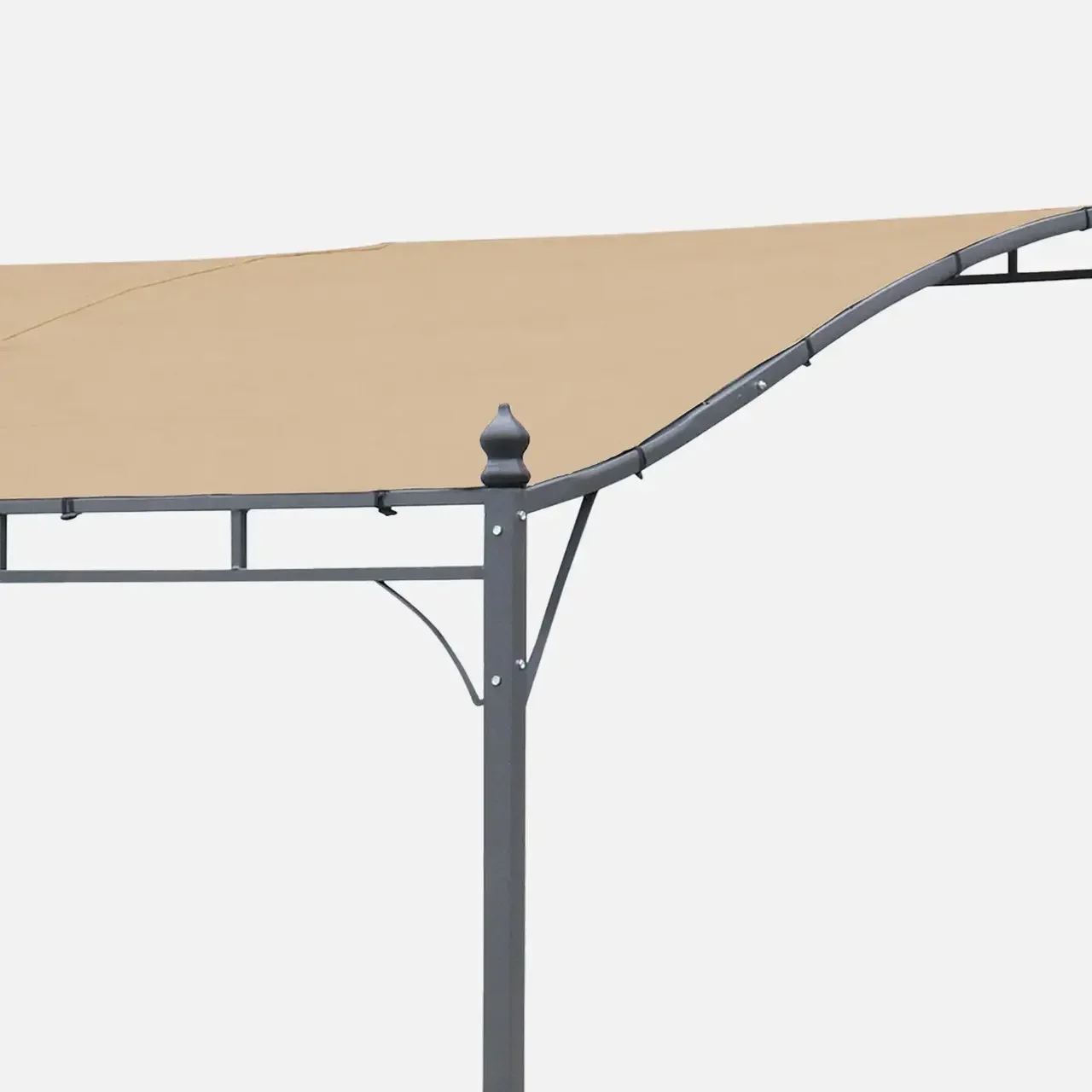 Toile d'ombrage pergola 3x2,5m imperméable Brestum sweeek