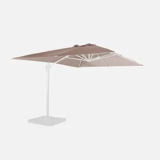 Toile de rechange parasol Wimereux 3x4m polyester 240g/m² UPF 30+