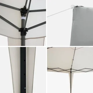 Tonnelle pliante 3x3m pop-up installation rapide sans outil