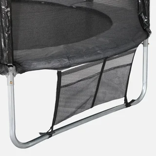 Trampoline jardin Ø250cm avec filet sécurité et kit accessoires complet