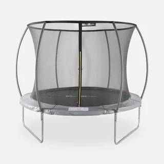 Trampoline 3,05 m avec filet de sécurité intégré et coussin de protection épais